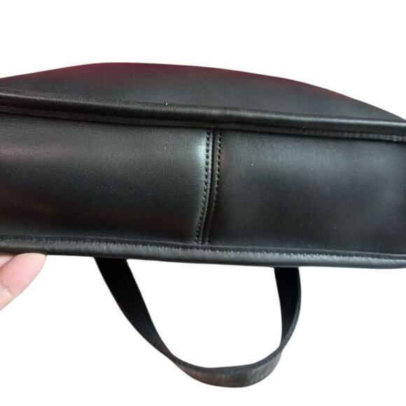 Coach Vtg Leather Handbag Weston Shopper Bag No. 9021 With Gold Hardware - Picture 6 of 12